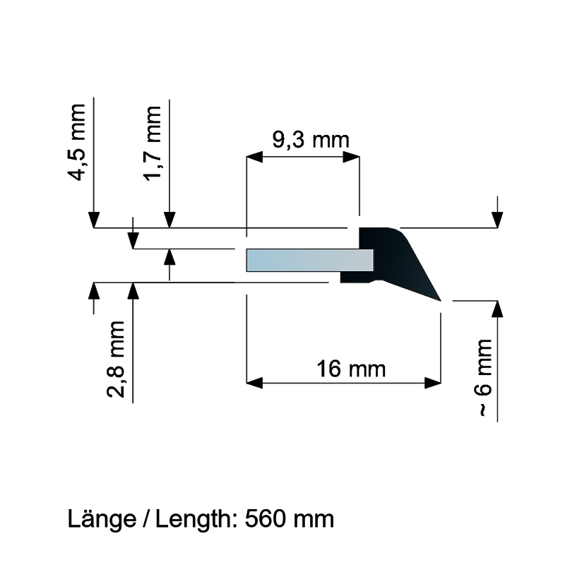 Way Wipers for Telescopic Covers EITEC